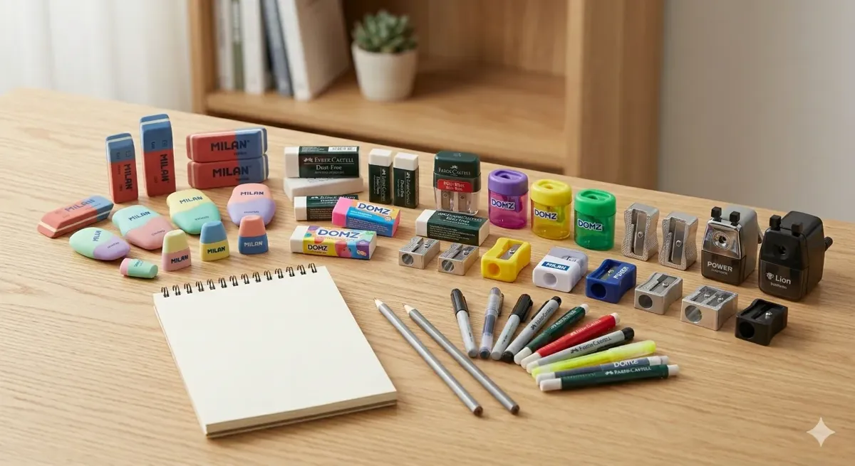 Sharpeners & Erasers