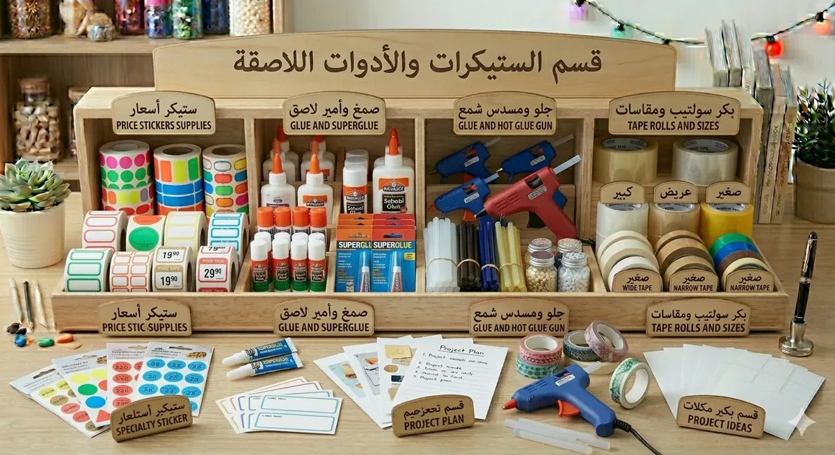 Stickers & Adhesive Tools